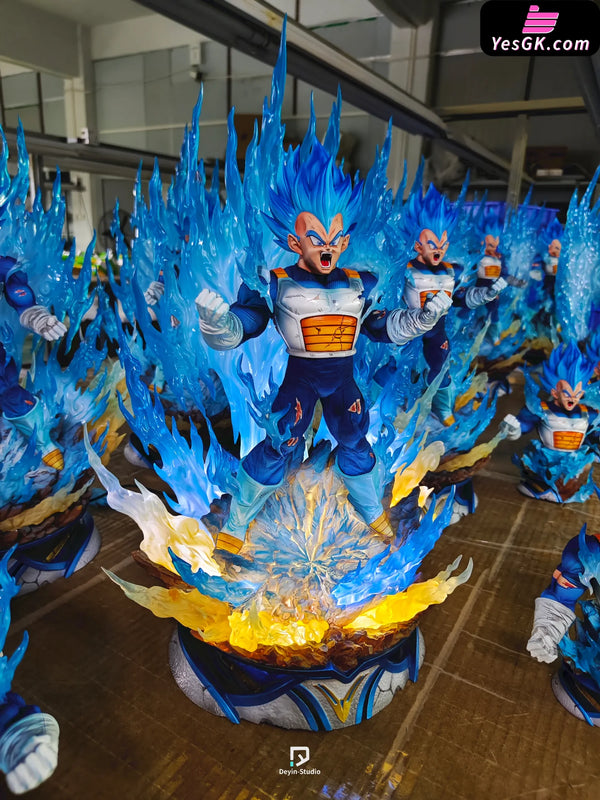 Dragon Ball 6th Anniversary Edition Deep Blue Vegeta Vegeta GK Statue - Deyin Studio [In-Stock] - DragonBall