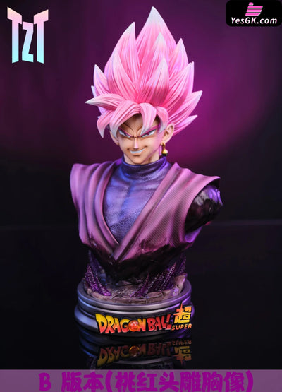 Dragon Ball #8 Super Saiyan Rose Gk Statue - Tzt Studio [Pre-Order] Deposit / B Version: Pink Head