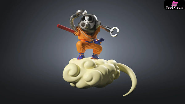 Dragon Ball Akira Toriyama Cos Soaring Cloud Goku Resin Statue - Lovely The Beast Studio [Pre -