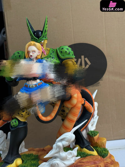Dragon Ball Android 18 & Cell Resin Statue - FB Studio [In-Stock] Dragon Ball