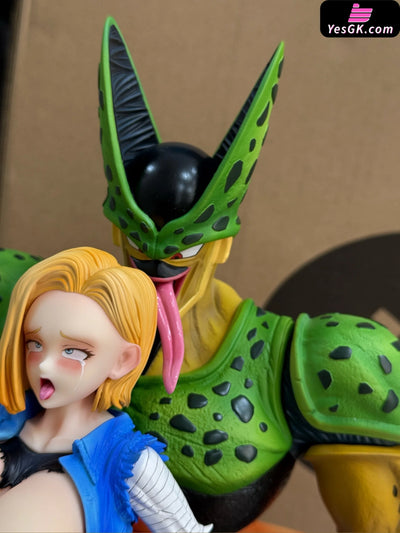 Dragon Ball Android 18 & Cell Resin Statue - FB Studio [In-Stock] Dragon Ball