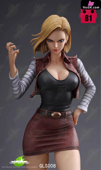 Dragon Ball Android 18 Resin Statue - Green Leaf Studio [In Stock]