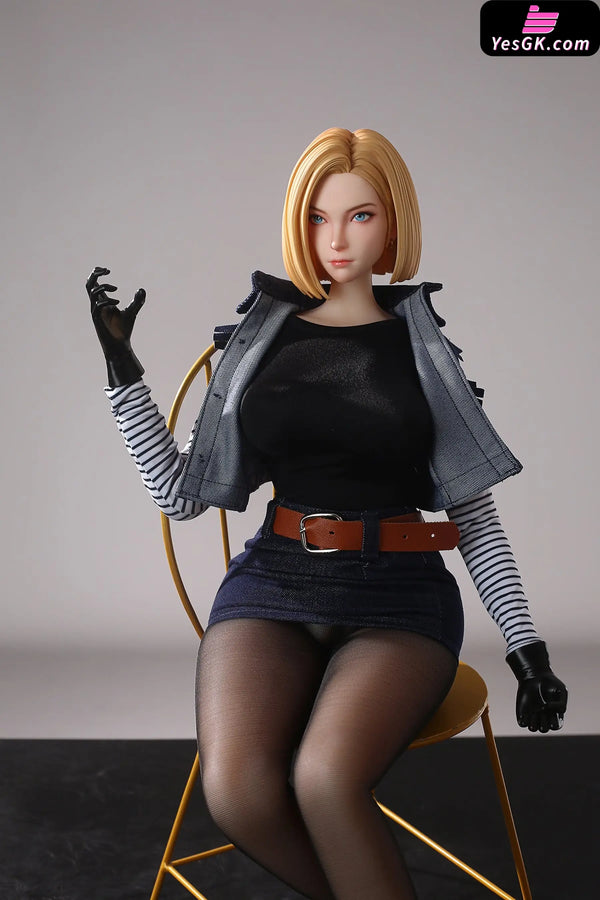Dragon Ball Android 18 Silicone Doll Figure - Yu Zhai Ren Xing Studio [In-Stock] - Full Payment - DragonBall