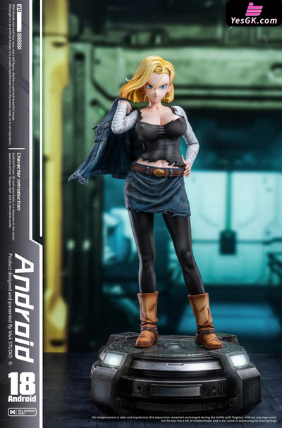 Dragon Ball Android 18 Statue - Muk Studio [Pre-Order] Deposit / Deluxe Version 1/4 Scale