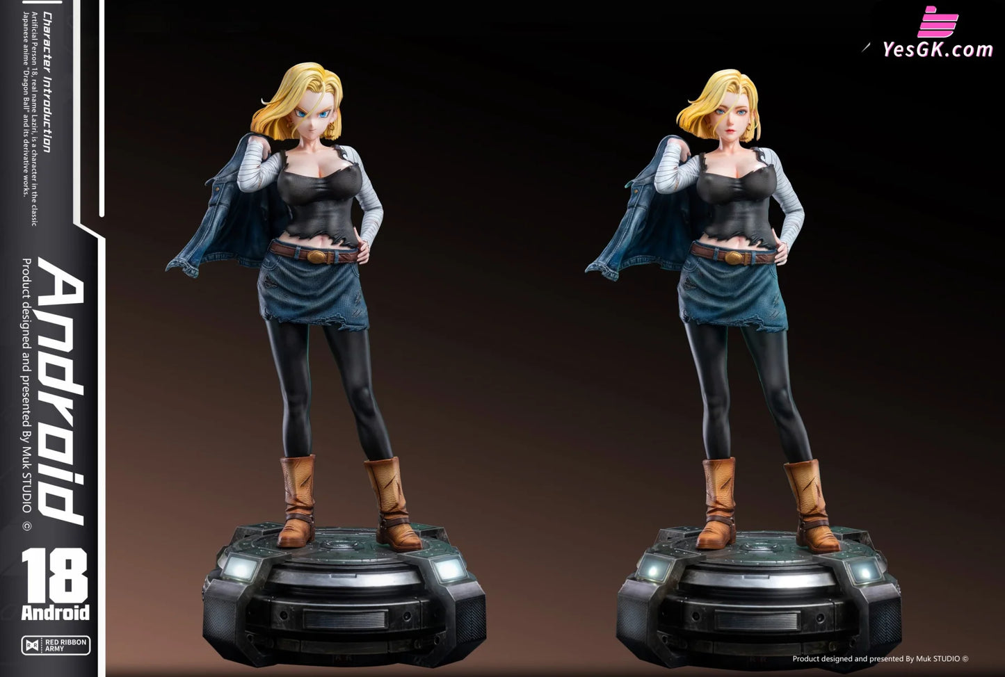 Dragon Ball Android 18 Statue - Muk Studio [Pre-Order]