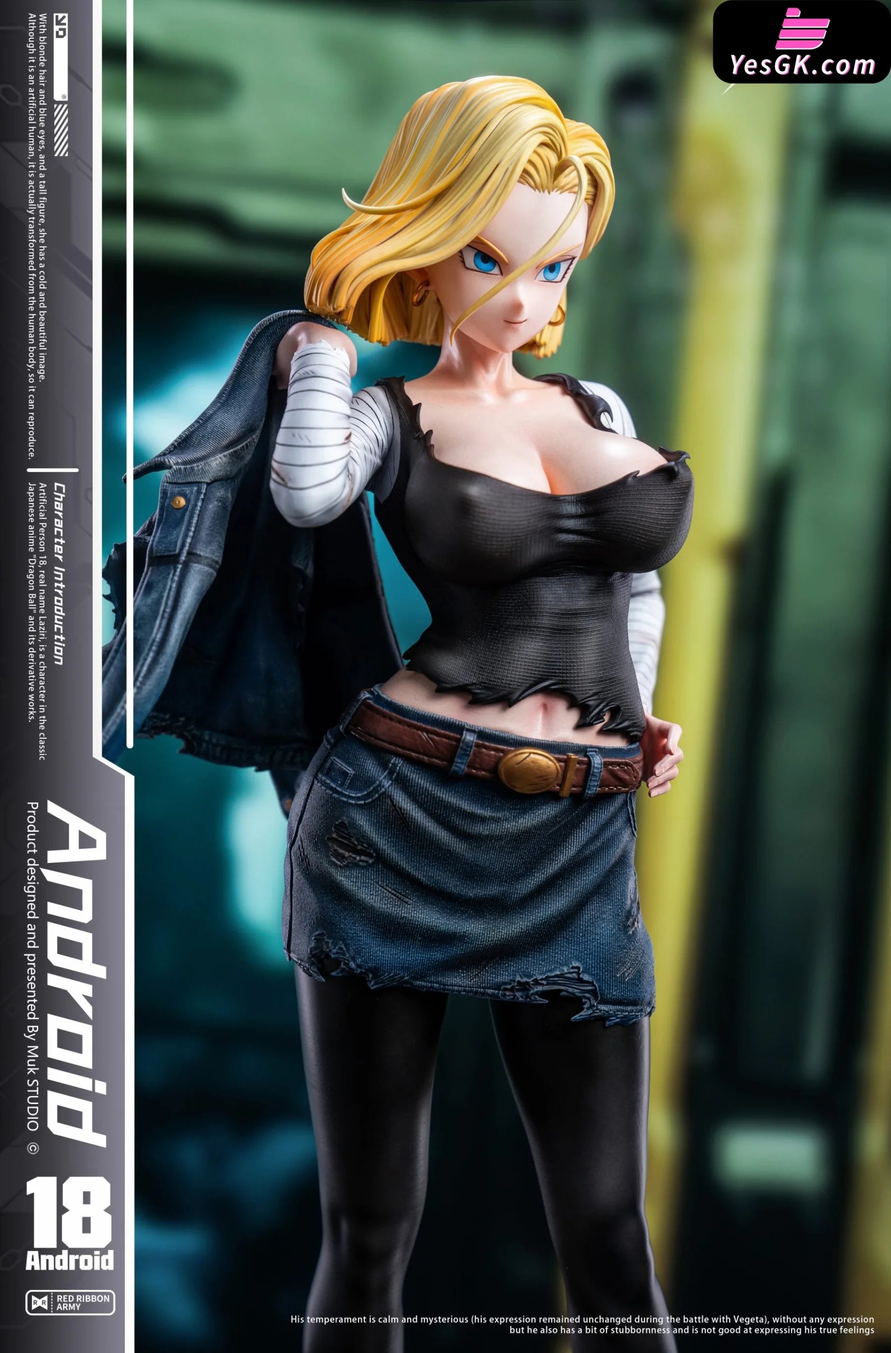 Dragon Ball Android 18 Statue - Muk Studio [Pre-Order] – YesGK