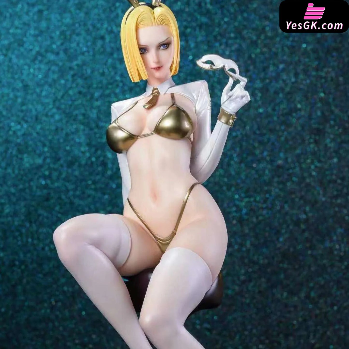 Dragon Ball Android No. 18 Sexy Bar Bunny Girl Resin Statue - Bolomo Studio [Pre-Order]