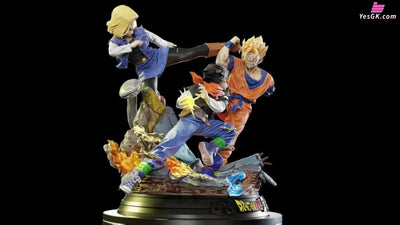 Dragon Ball Android VS Gohan 1/4 GK Statue - KD Collectibles Studio [In-Stock] - Full Payment - Dragon Ball