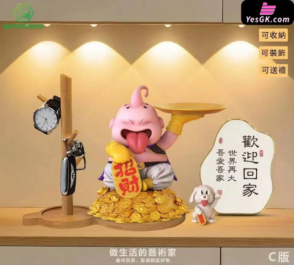 Dragon Ball Attract Wealth Storage Majin Buu GK Statue - Watercress Studio [Pre-Order] Deposit / C:Tongue-out version