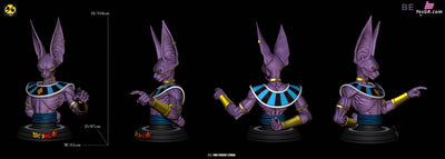 Dragon Ball Beerus Resin Statue - 2% Studio [Pre-Order] Deposit / 1/1Bust