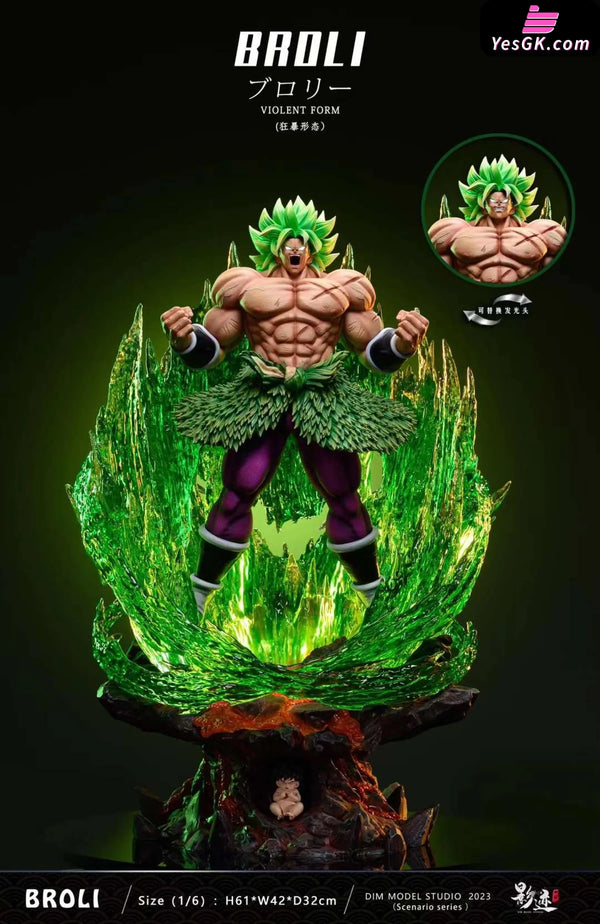 Dragon Ball Berserk Broli Statue - Dim Model Studio [Pre-Order]
