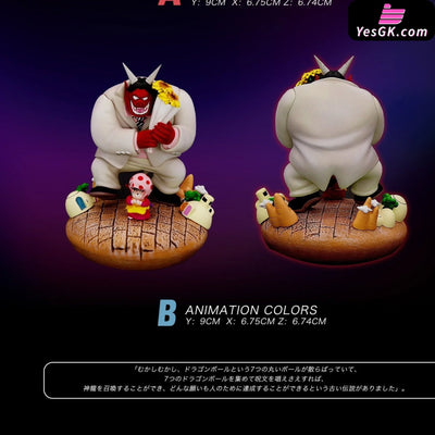 Dragon Ball Big Egg Oolong Marriage Proposal Statue - Spade Studio [Pre-Order] Deposit / B Animation