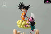 Dragon Ball Big Egg Scene Completion #5 Son Goku Chichi Somersault Cloud Statue - Egg Studio