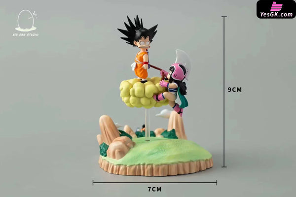 Dragon Ball Big Egg Scene Completion #5 Son Goku Chichi Somersault Cloud Statue - Egg Studio