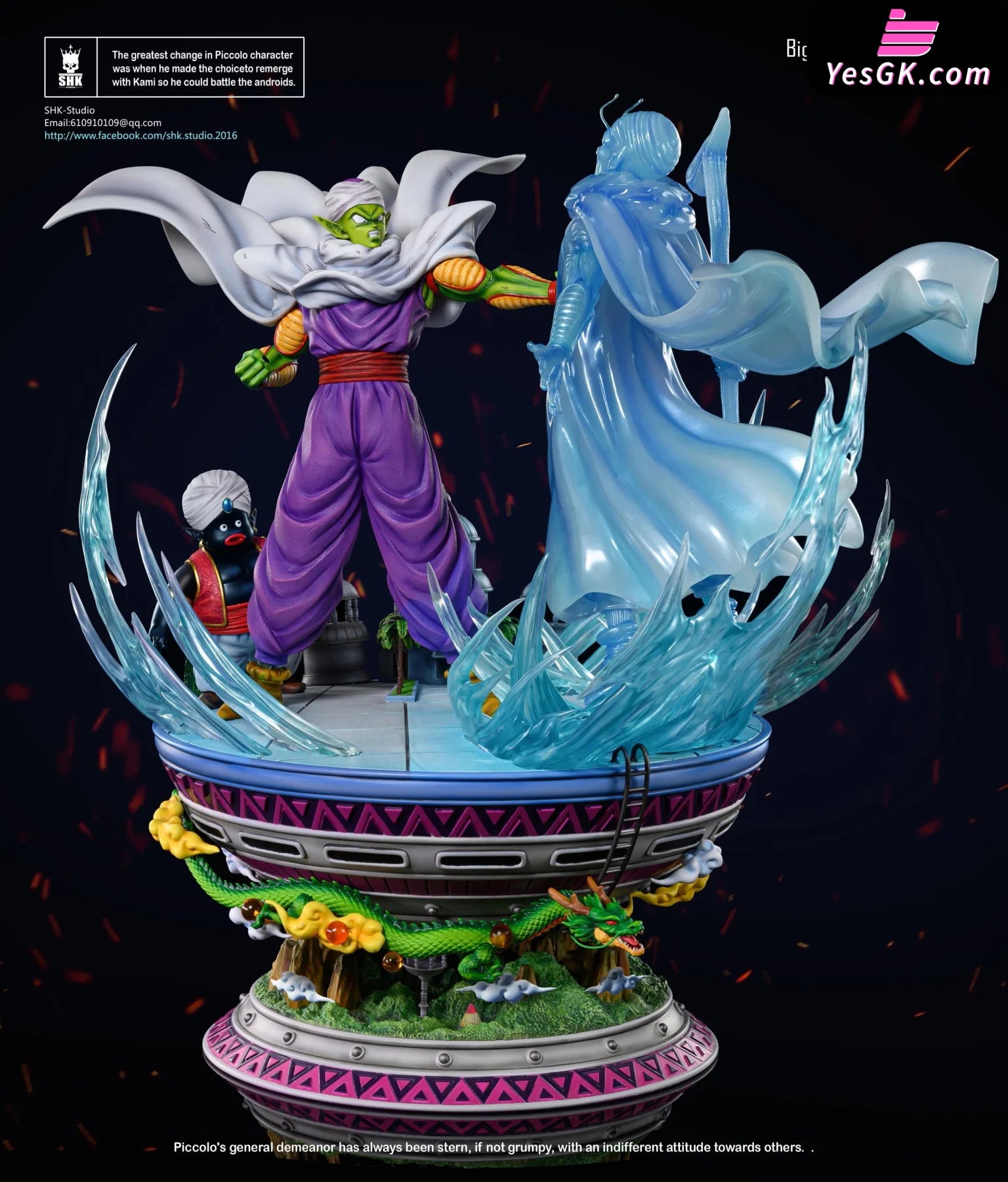 Dragon Ball Big Moment Series No.1 Piccolo & Kami Remerge Statue - Shk Studio [Pre-Order]