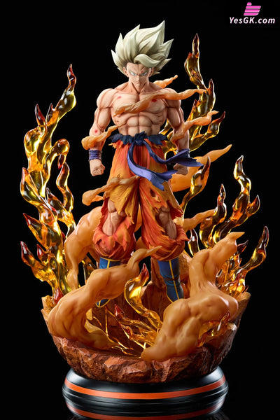 Dragon Ball Blond Son Goku GK Statue - Civilization Studio [Pre-Order] - Deposit / 1/4 Scale - DragonBall