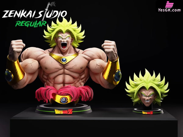 Dragon Ball Broly 1/1 Bust Statue - Zenkai Studio [Pre-Order]