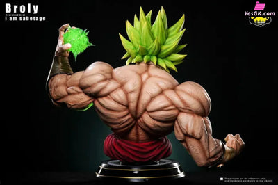 Dragon Ball Broly Bust Statue - 2% Studio [In-Stock] - Full Payment - Dragon Ball