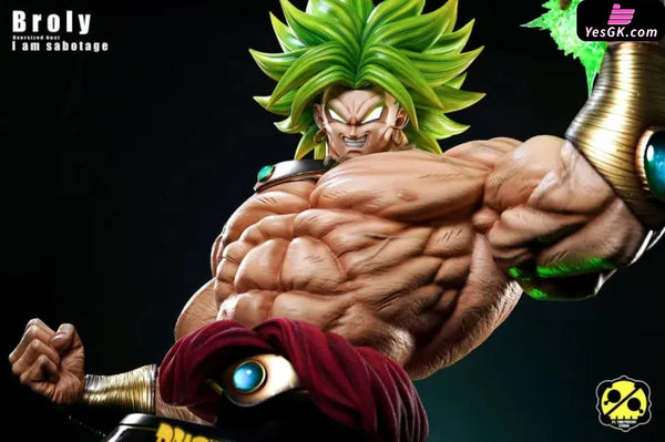Dragon Ball Broly Bust Statue - 2% Studio [In-Stock] - Full Payment - Dragon Ball