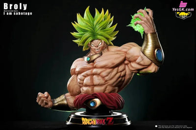 Dragon Ball Broly Bust Statue - 2% Studio [In-Stock] - Full Payment - Dragon Ball