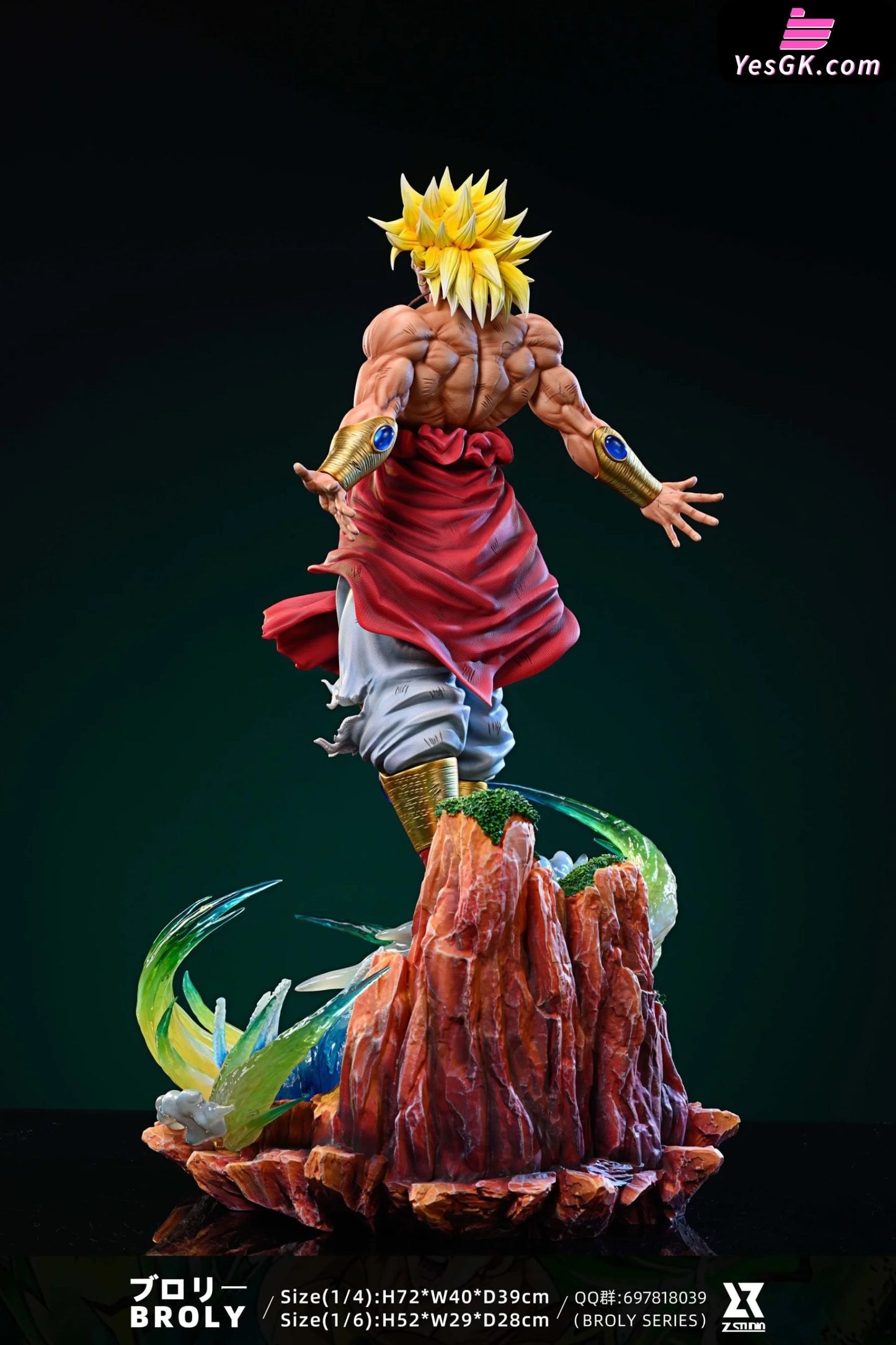 Dragon Ball Broly Series Super Saiyan Resin Statue - Z Studio [Pre-Order]