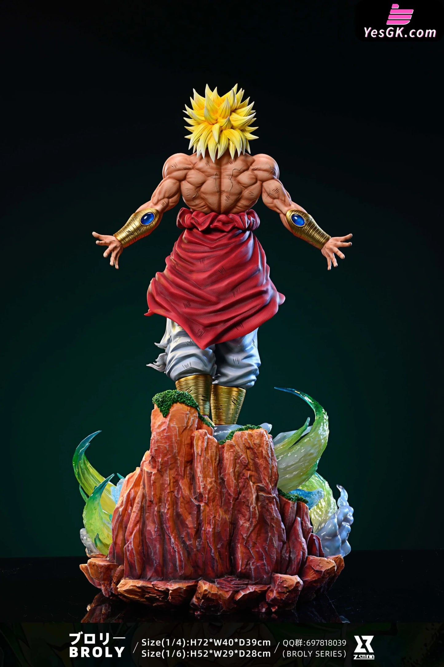 Dragon Ball Broly Series Super Saiyan Resin Statue - Z Studio [Pre-Order]