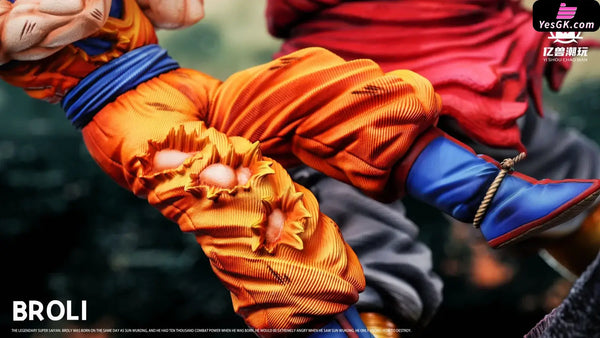 Dragon Ball Broly VS Goku & Vegeta GK Statue YISHOU Studio [Pre Order] Dragon Ball
