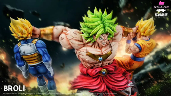 Dragon Ball Broly VS Goku & Vegeta GK Statue YISHOU Studio [Pre Order] Dragon Ball