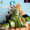 Dragon Ball Bulma 341 Aircraft Gk Model Resin Statue - Jacksdo Studio [Pre-Order]