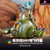 Dragon Ball Bulma 341 Aircraft Gk Model Resin Statue - Jacksdo Studio [Pre-Order]