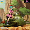 Dragon Ball Bulma 341 Aircraft Gk Model Resin Statue - Jacksdo Studio [Pre-Order]