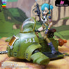 Dragon Ball Bulma 341 Aircraft Gk Model Resin Statue - Jacksdo Studio [Pre-Order]