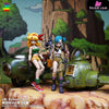 Dragon Ball Bulma 341 Aircraft Gk Model Resin Statue - Jacksdo Studio [Pre-Order]