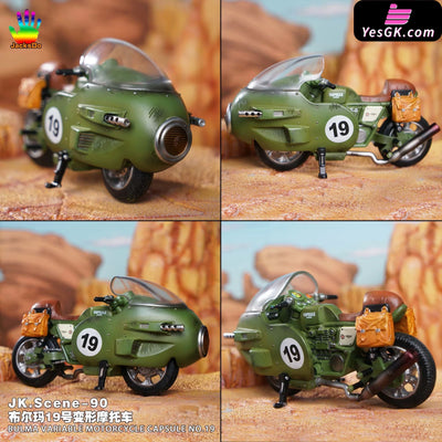 Dragon Ball Bulma No. 9 Transformation Motorcycle Resin Statue - Jacksdo Studio [Pre-Order]