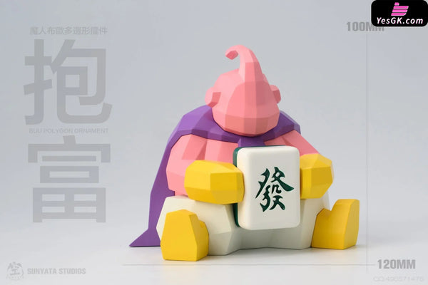 Dragon Ball Buu Polygon Ornament Resin Statue - Sunyata Studio [Pre-Order]