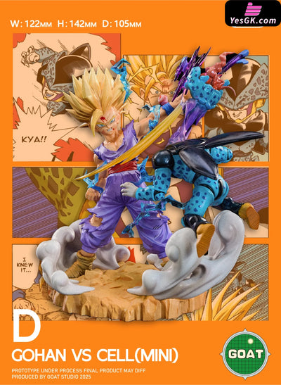 Dragon Ball Capsule Series Chapter 1 Cell Chapter GK Statue - GOAT Studio [Pre-Order] Deposit / Type D Dragon Ball