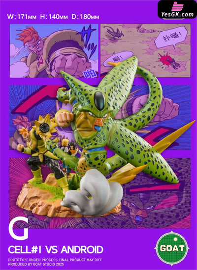 Dragon Ball Capsule Series Chapter 1 Cell Chapter GK Statue - GOAT Studio [Pre-Order] Deposit / Type G Dragon Ball