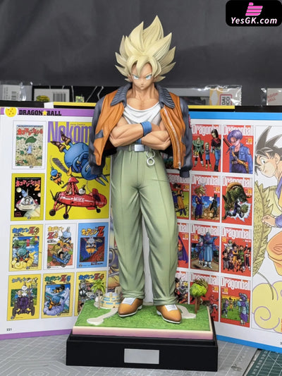 Dragon Ball Casual Wear Series #1 Son Goku 1/6 GK Statue - Wish Studio [In-Stock] Full Payment / Painted Edition Dragon