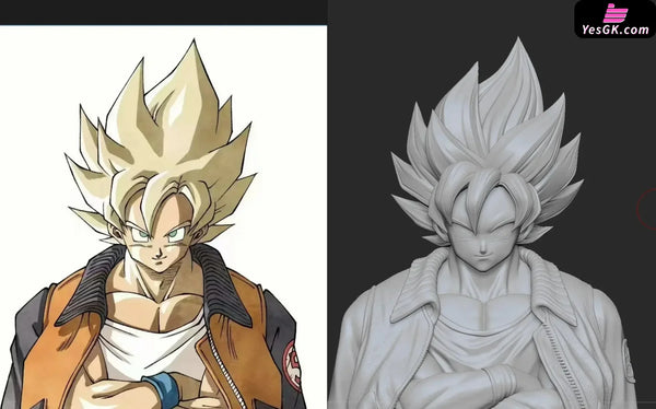 Dragon Ball Casual Wear Series #1 Son Goku 1/6 GK Statue - Wish Studio [In-Stock] Dragon Ball