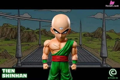 Dragon Ball Cell Game Z Fighter Collection Tien Shinhan GK Statue - C Studio [In-Stock] - Full Payment - Dragon Ball