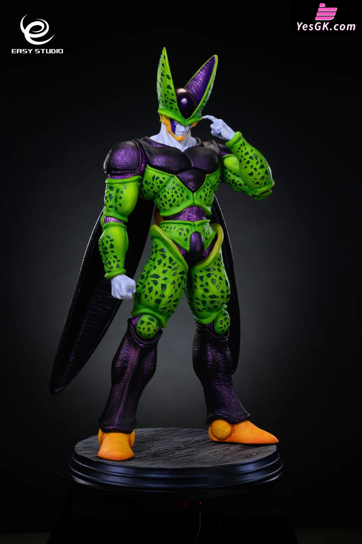 Dragon Ball Cell Statue - Easy Studio [Pre-Order] Deposit / B(Classic Pose) 1/2 Scale