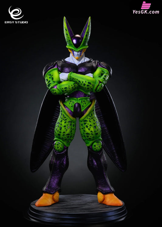 Dragon Ball Cell Statue - Easy Studio [Pre-Order] Full Payment / A(Chest-Hugging Pose) 1/2 Scale