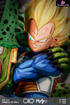 Dragon Ball Cell VS Vegeta Manga Color Statue - Boundless Blank Studio [In-Stock] - DragonBall