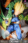 Dragon Ball Cell VS Vegeta Manga Color Statue - Boundless Blank Studio [In-Stock] - DragonBall