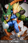 Dragon Ball Cell VS Vegeta Manga Color Statue - Boundless Blank Studio [In-Stock] - Full Payment / Anime Color
