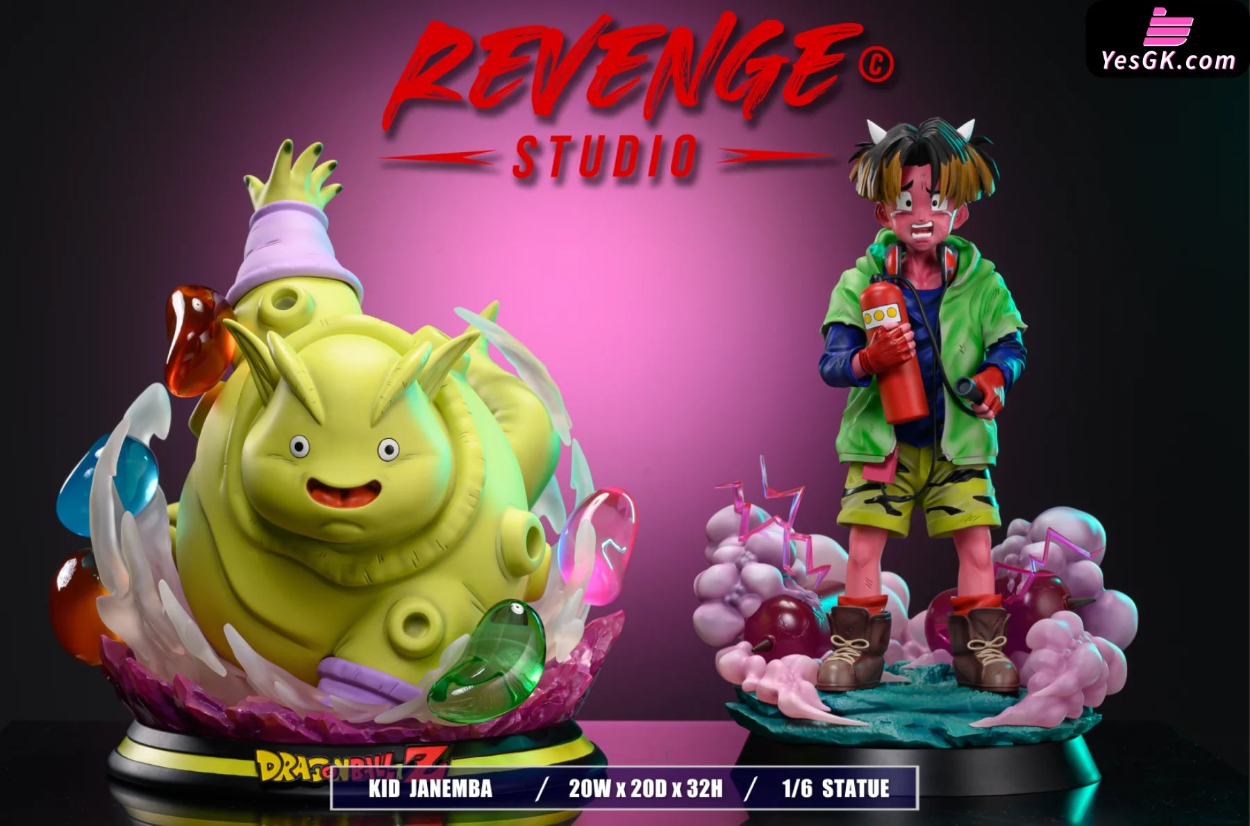 Dragon Ball Childhood Janemba Statue - Revenge Studio [Pre-Order Closed]