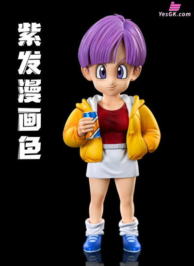 Dragon Ball Childhood Martial Arts Tournament Bulma GK Statue - C Studio [Pre-Order] Deposit / purple hair comic color