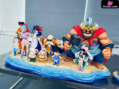Dragon Ball Childhood Series #3 Ox-King & Chichi Statue - Infinite Studio [Pre-Order Closed] Dragon Ball