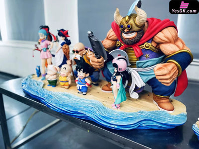 Dragon Ball Childhood Series #3 Ox-King & Chichi Statue - Infinite Studio [Pre-Order Closed] Dragon Ball