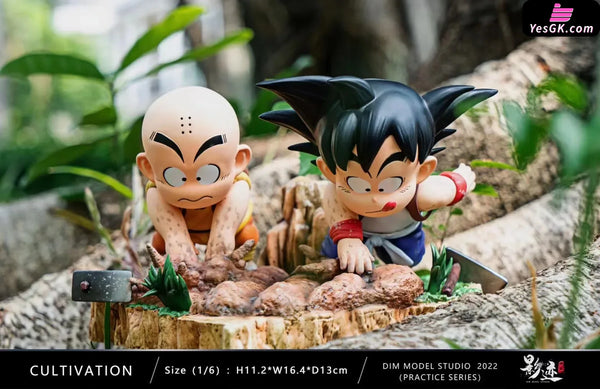 Dragon Ball Childhood Son Goku Krillin GK Statue Dim Model Studio Dragon Ball Childhood Son Goku Krillin GK Statue Dim Model Studio